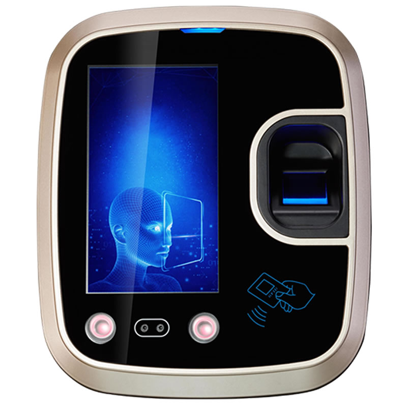 F850 Touch Screen RFID Card Fingerprint Facial Recognition Biometric Access Control